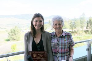 Kelly Hanson receives Faculty of Education’s Vicki Green Graduate Award