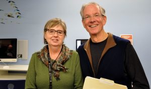 Dr. Margaret Macintyre Latta and Dr. David Hansen