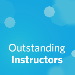 Congratulations to the 2024/25 Outstanding Instructors